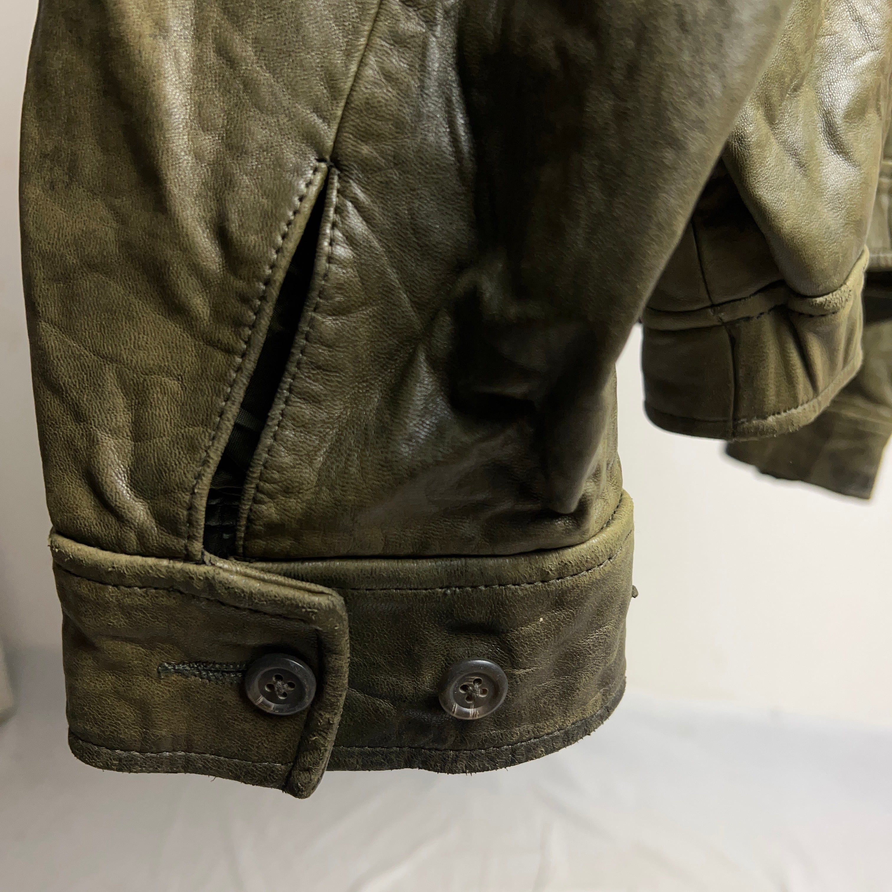 90's~ “Polo by Ralph Lauren” Swingtop Leather Jacket SIZE XL 90 ...