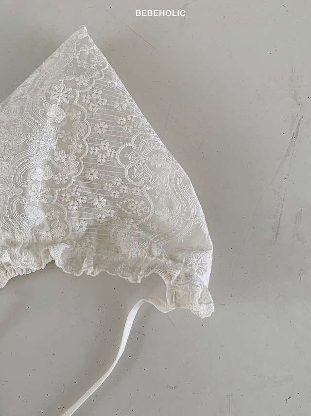 ⭐︎即納⭐︎[bebeholic] mummy lace bonnet