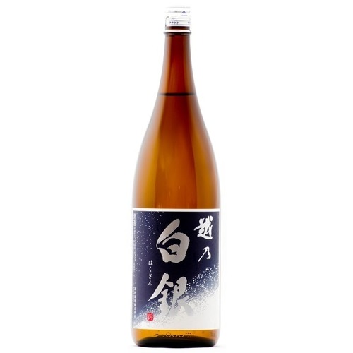 【新潟限定】越乃白銀 吟醸酒 1800ml 日本酒 新潟 高野酒造