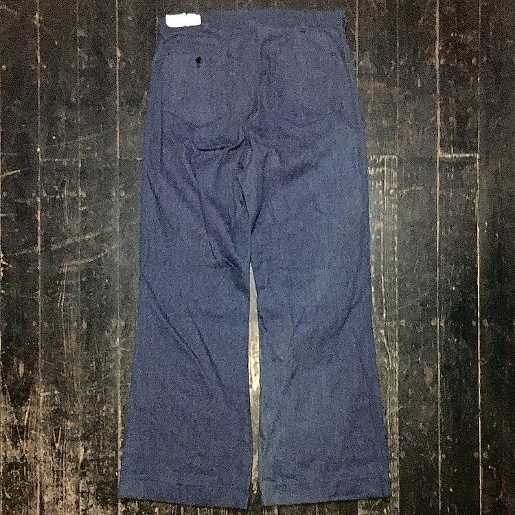 NOS 80's / U.S.Navy / Trousers Utility Men's Denim Type-1 Sailor's Denim  Pants