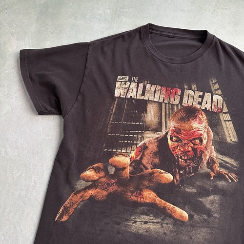 ウォーキングデッド　ドラマ　半袖Tシャツ　黒