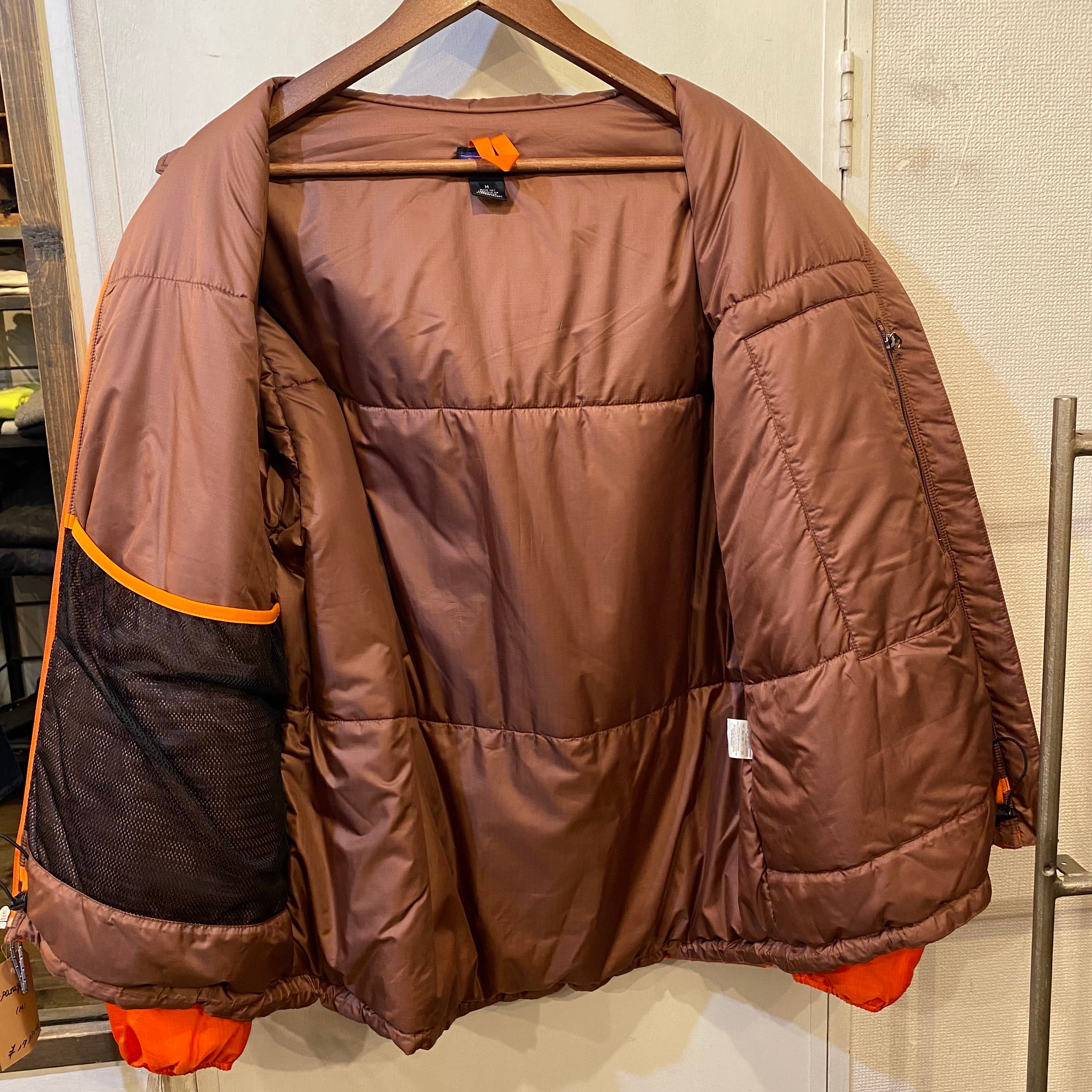 サイズ:M patagonia 2002年 美品⭕️ パフボールセーター 中綿オレンジ❗️ サイズ:M patagonia 2002年 美品⭕️ パフボールセーター 中綿オレンジ❗️