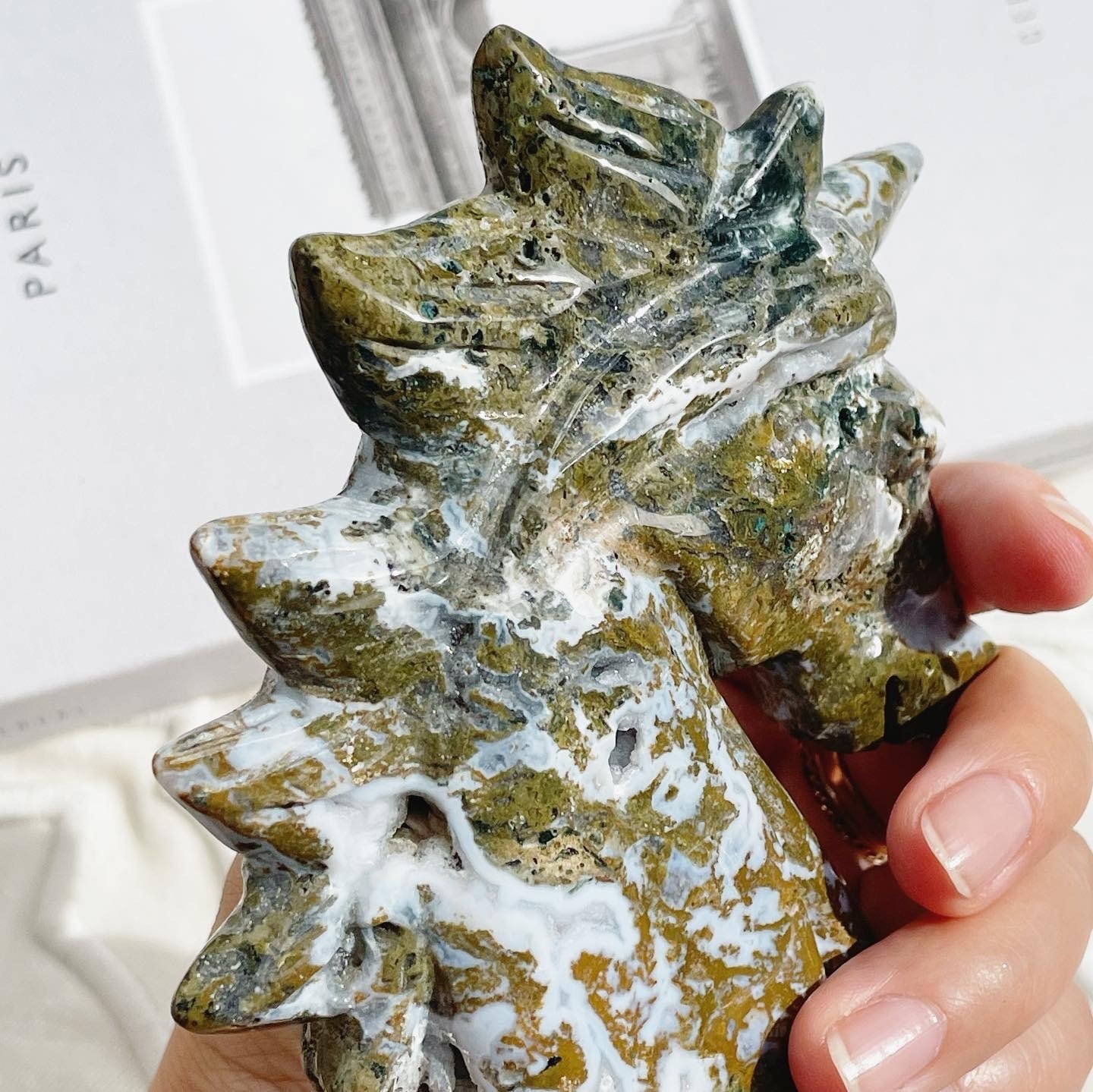 Ocean Jasper Unicorn | FLUXY - 天然石と鉱物のお店 フラクシー