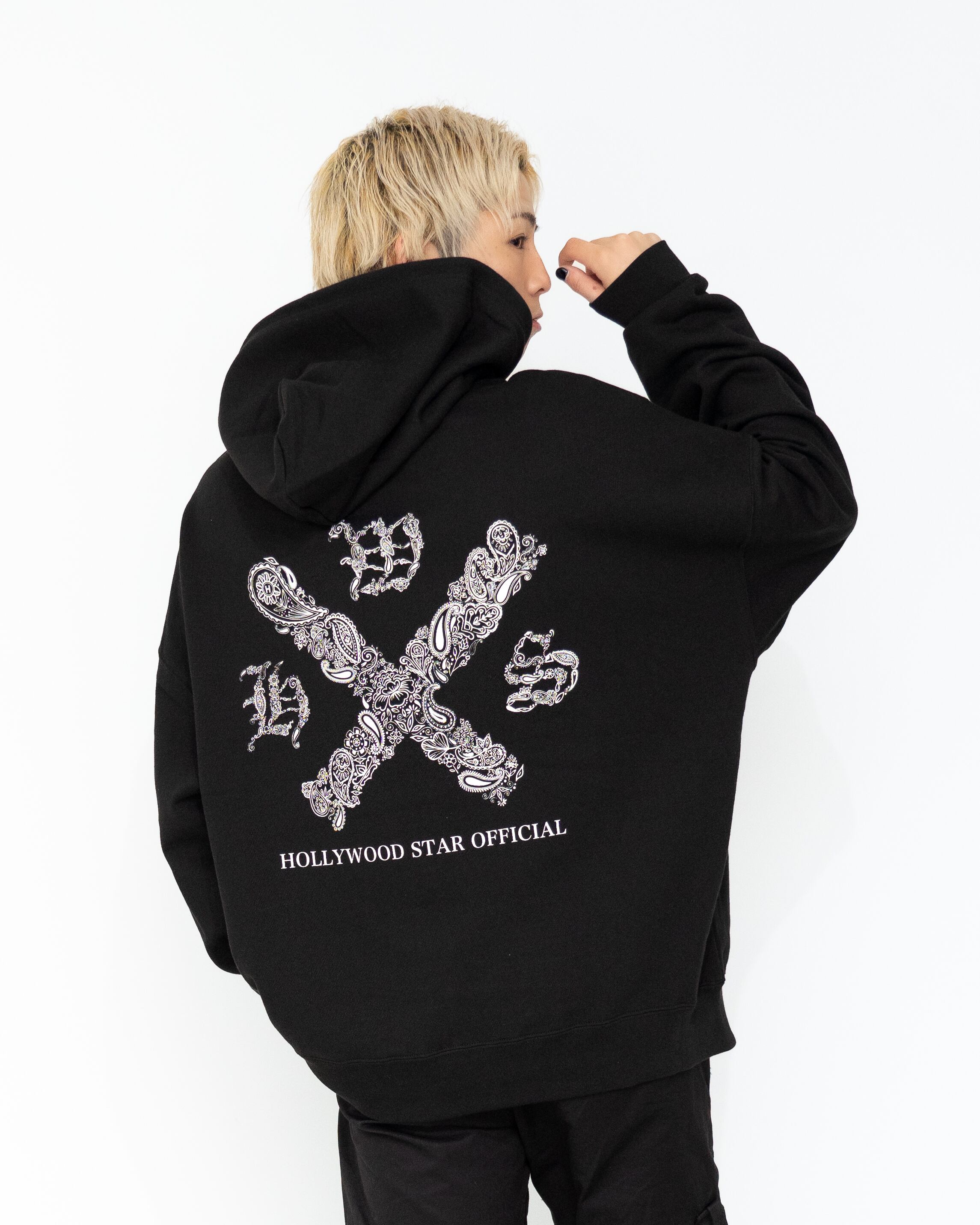 ハリウッドスター パーカー HWS `LOGO` hoodie  限定色