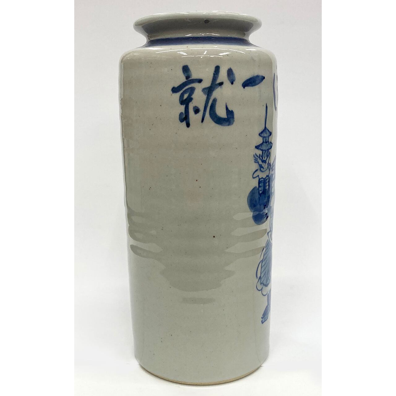 九谷焼 寸胴花瓶 8寸 毘沙門天 | sankodoshop