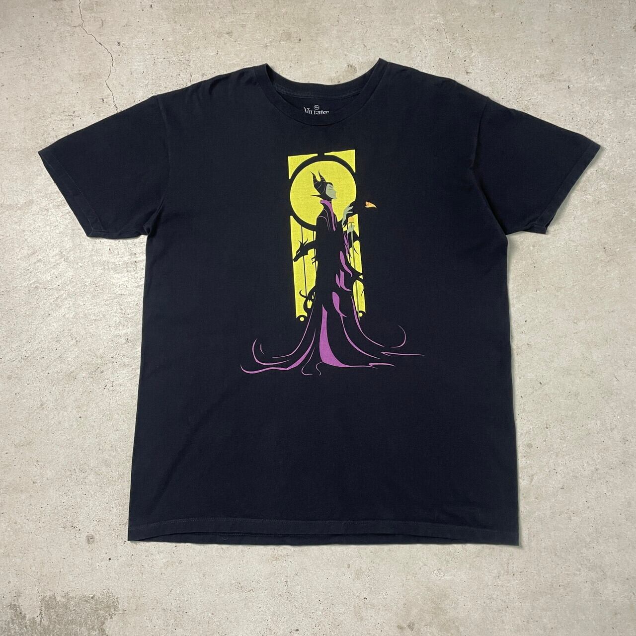 Disney ディズニー VILLAINS マレフィセント キャラクタープリントT 
