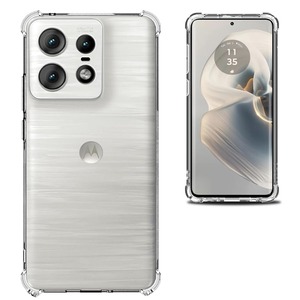 【新着特価】Moto Edge 50 Pro/Moto Edge 50S Pro 5G ケース moto edge50 pro クリアケース 透明 TPU 耐衝撃 モトローラ edge50 pro / edge50s pro スマホケース 四隅がエアクッション構造 米軍mil規格取得 黄変しにくい 薄型 すり傷防止 滑り止め 持ちやすい SNKED50PTPU