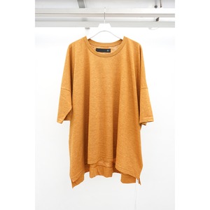 [A.F ARTEFACT] (エーエフアーティファクト) ag-5052 Over Sized Tee (MUSTARD)