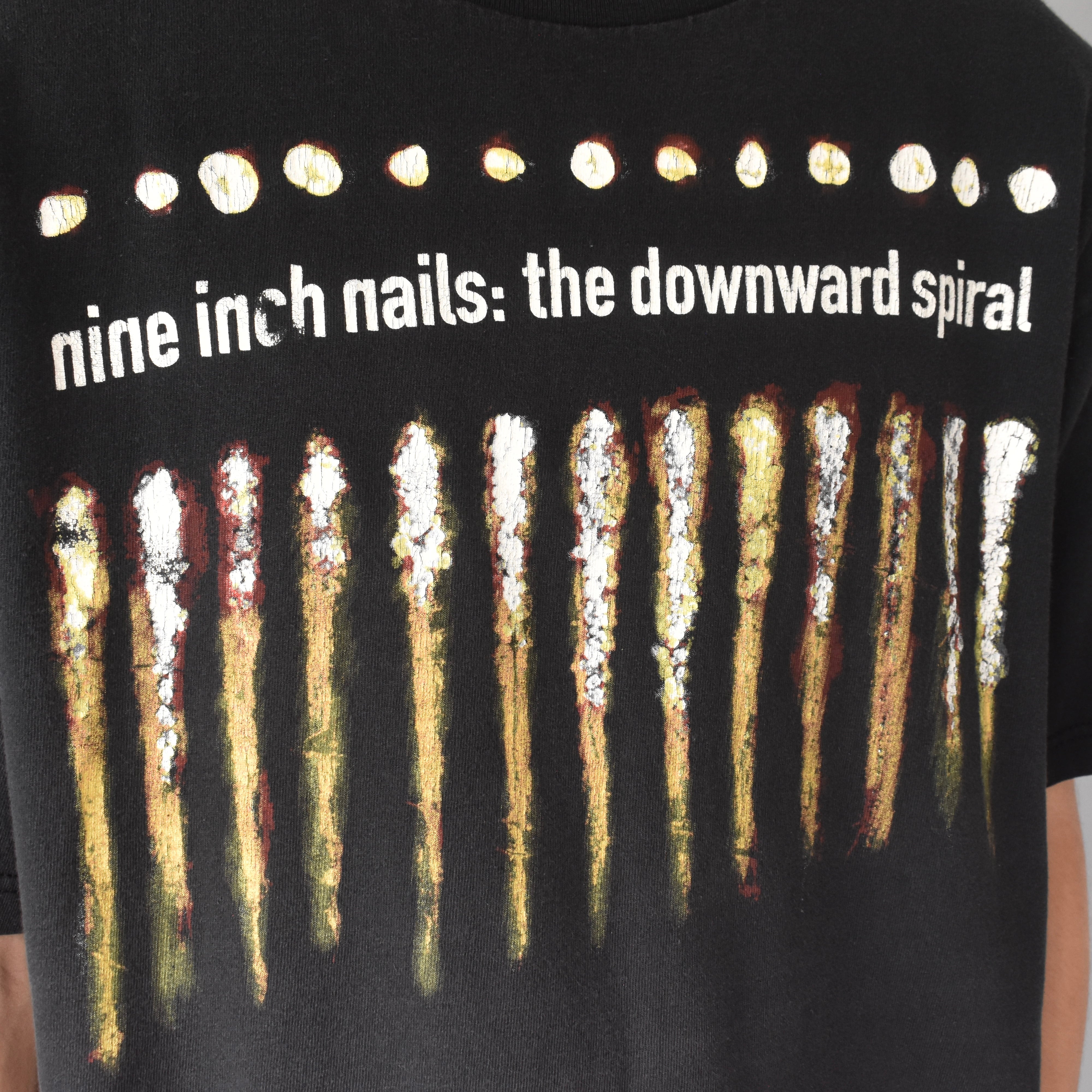 VINTAGE】 “NINE INCH NAILS” 90's~ 『the downward spiral』 Printed