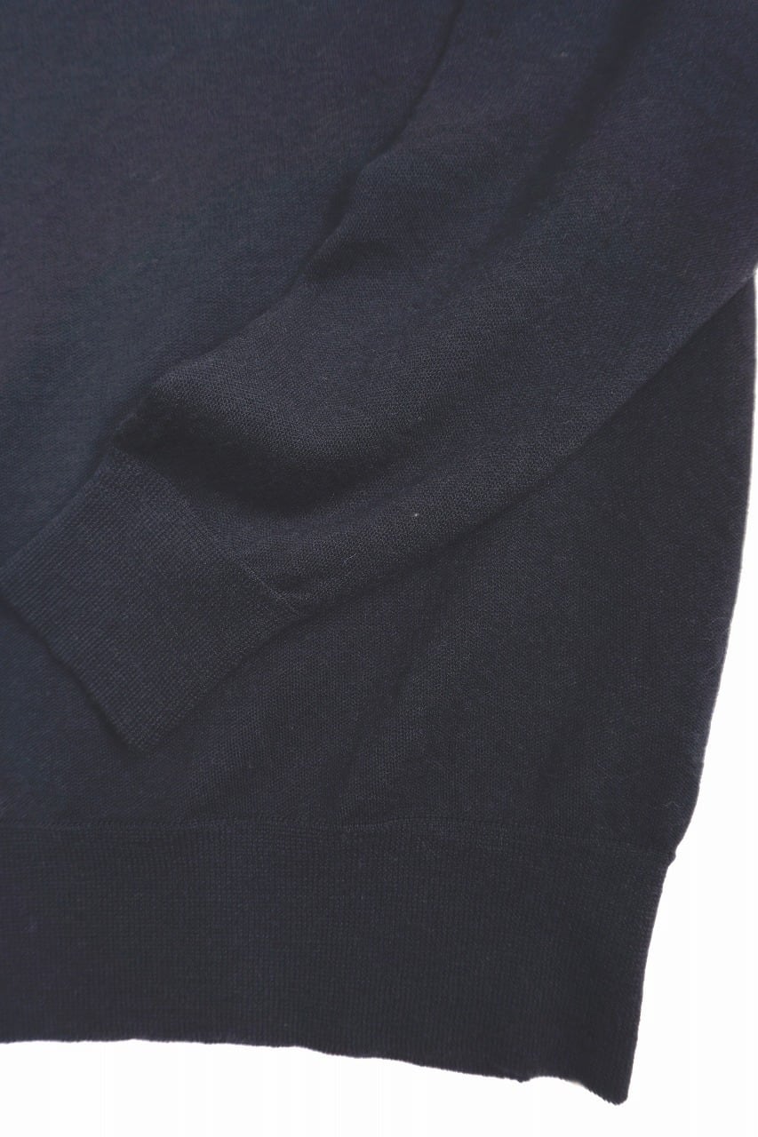 Worsted Merino Mock Neck P/O