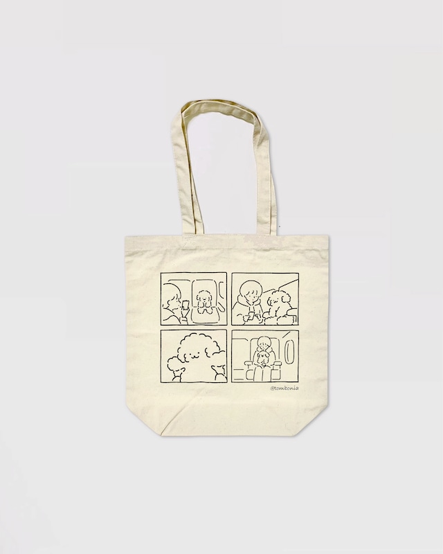 Panel cartoon Tote-bag