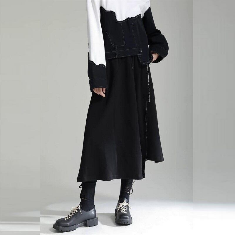 カジュアルAラインスカート A0199