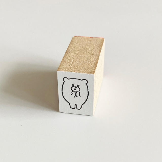 はんこ「くまからの拍手」