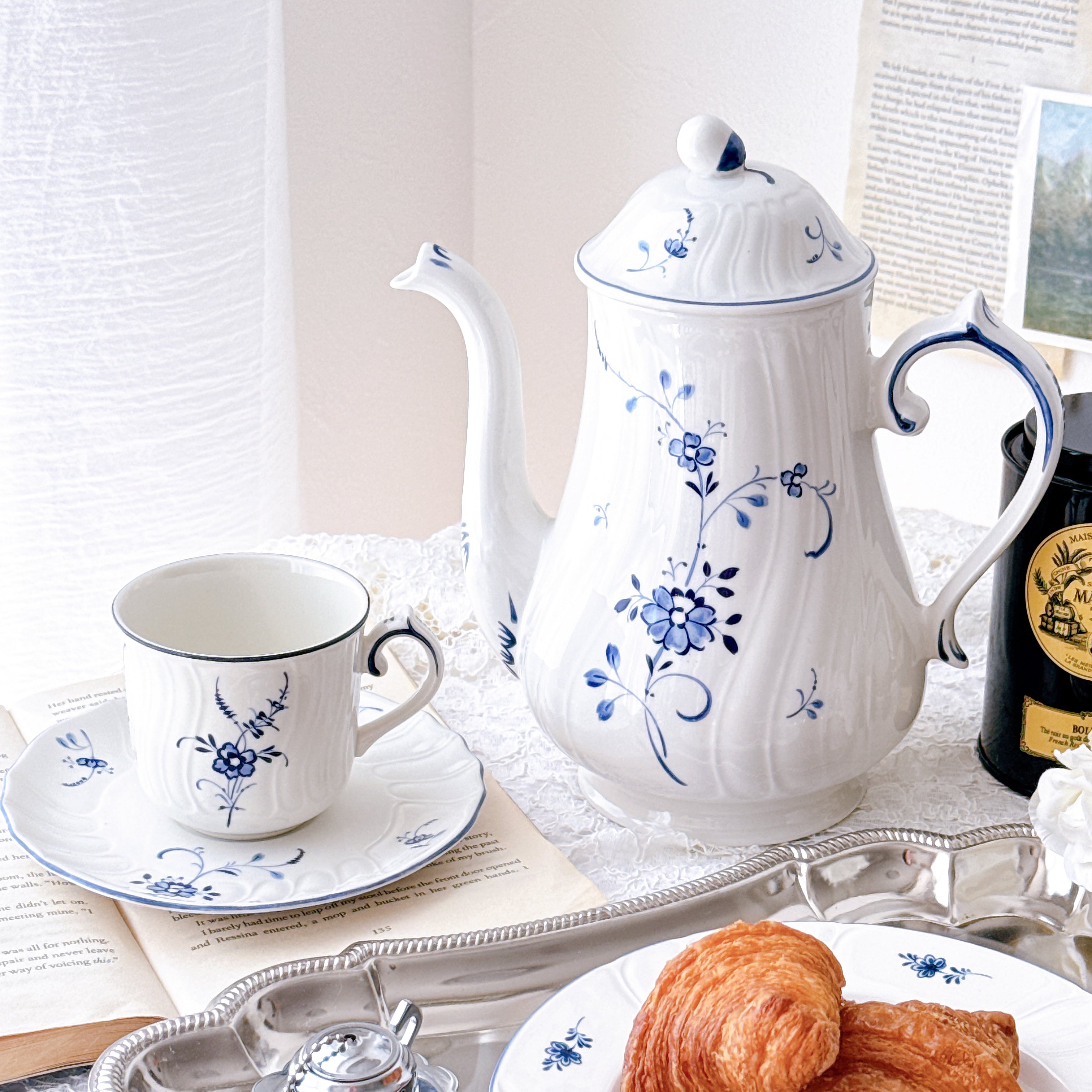 vintage】【Germany】VILLEROY&BOCH Old Luxembourg ビレロイボッホ