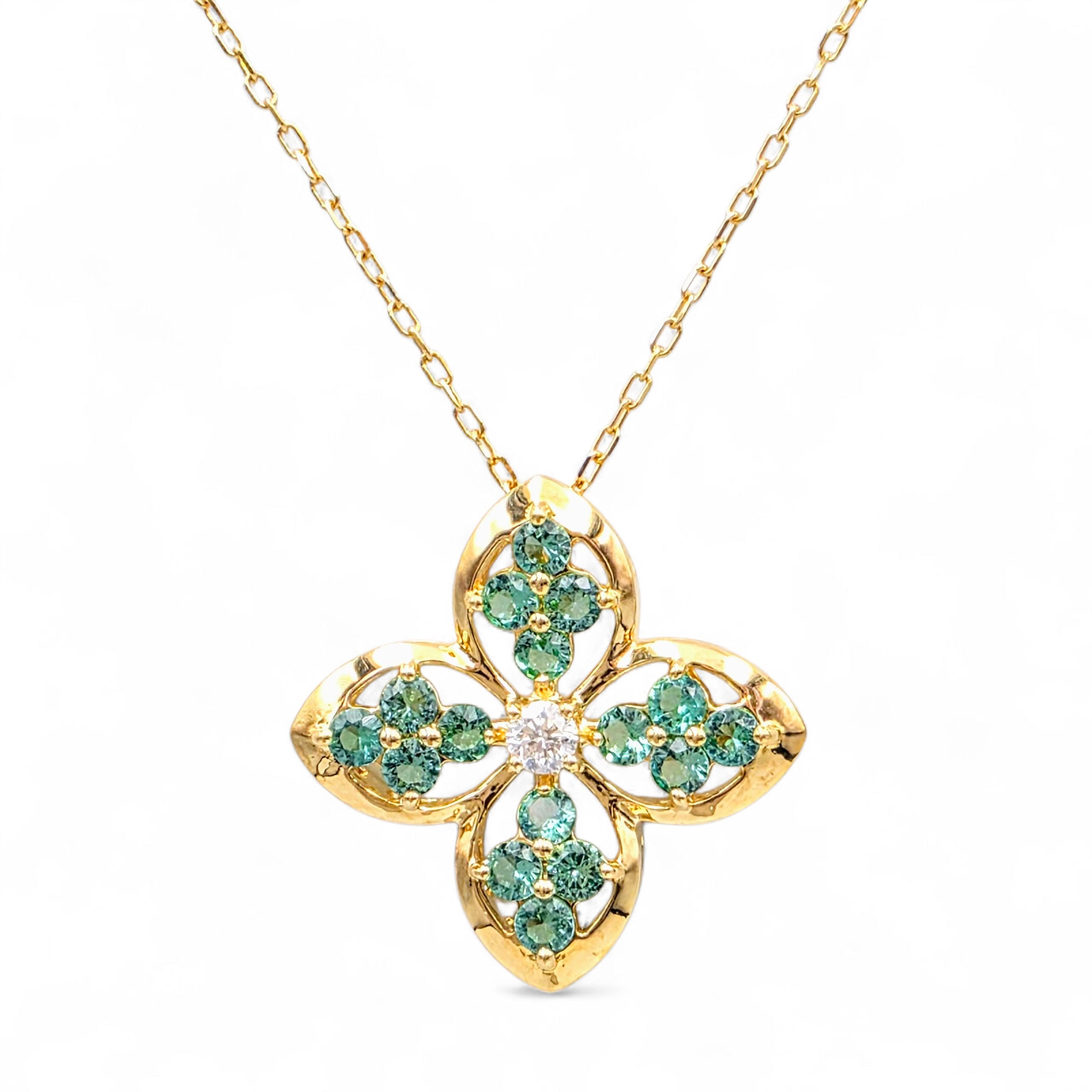 K18YG エメラルド ペンダント<Selection|11〜12月>