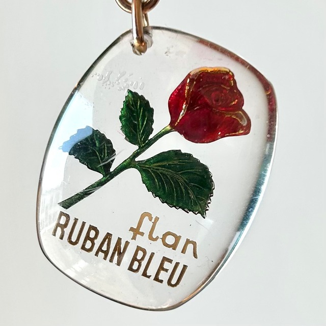 flan RUBAN BLEU 薔薇 レア ブルボンキーホルダー | ブルボン蚤の市 