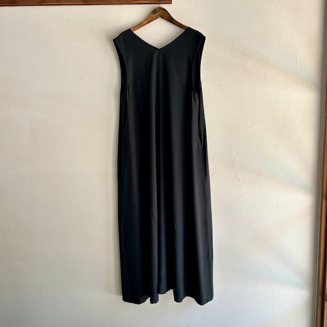 Maxi dress two-way black