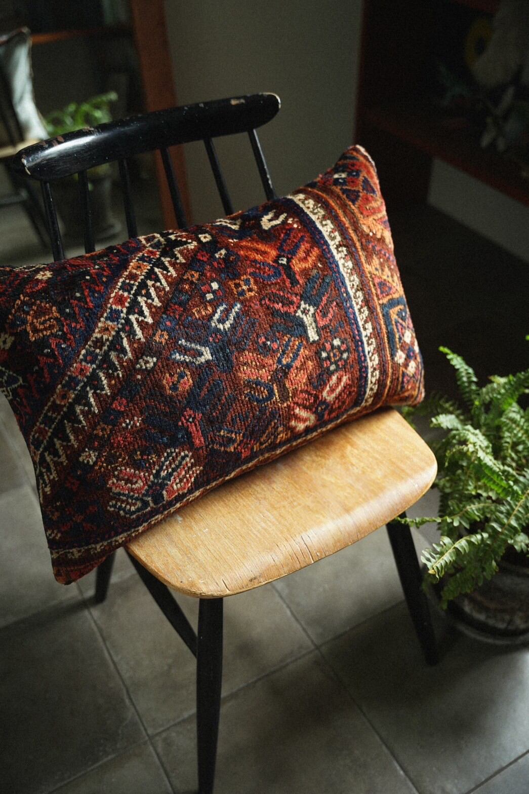 1339-02  Semi Antique Khamse cushion cover