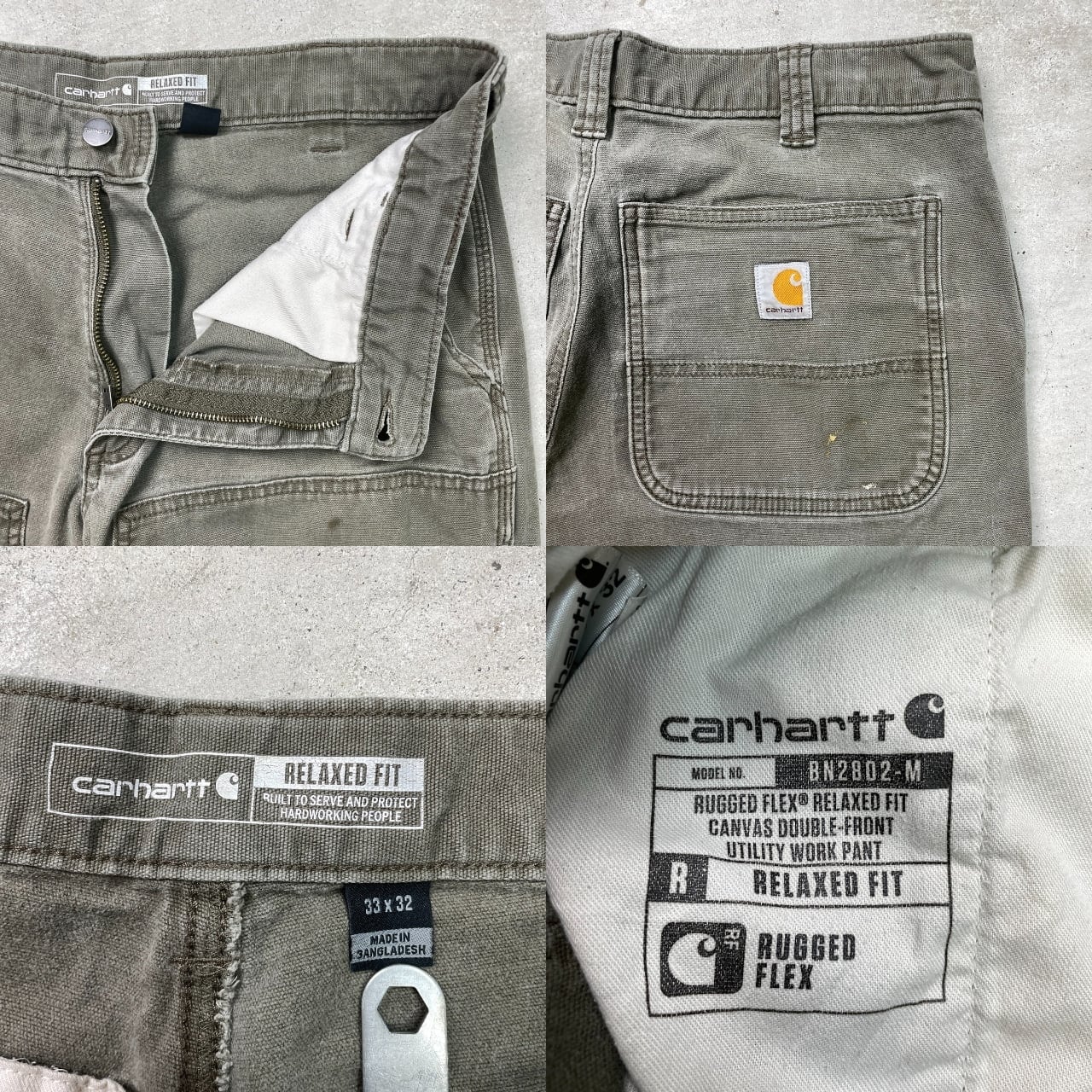 カーハート　ダブルニー　34 アメカジ　made in USA 楽天市場】80s 90s USA製 □ Carhartt カーハート ダブルニー ダック
