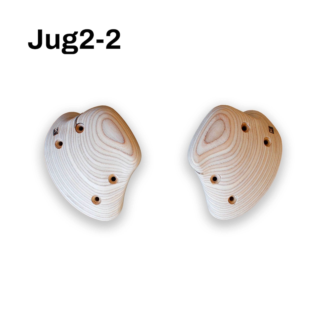 【木製クライミングホールド】SYMMETRIC JUG-2 6P