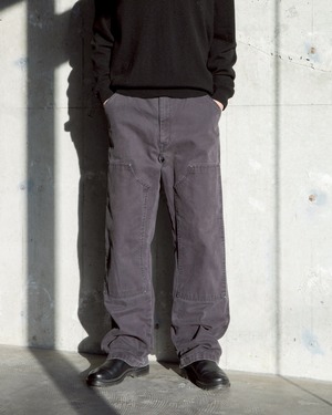 “Dickies” duck cloth double knee trousers / From Europe