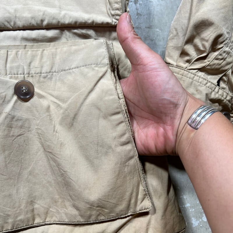 40~50's ARCTIC FEATHER & DOWN CO ×KERR'S ムートンカラーダウン