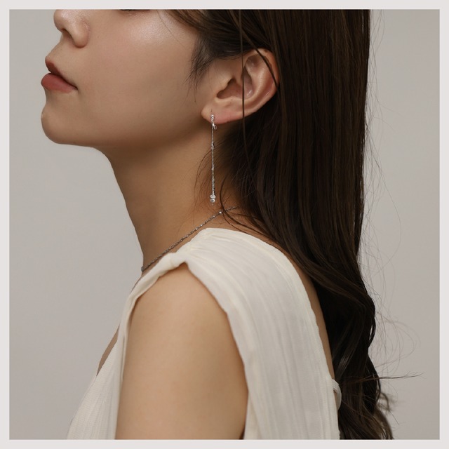 Earring/Pierce -Silver-