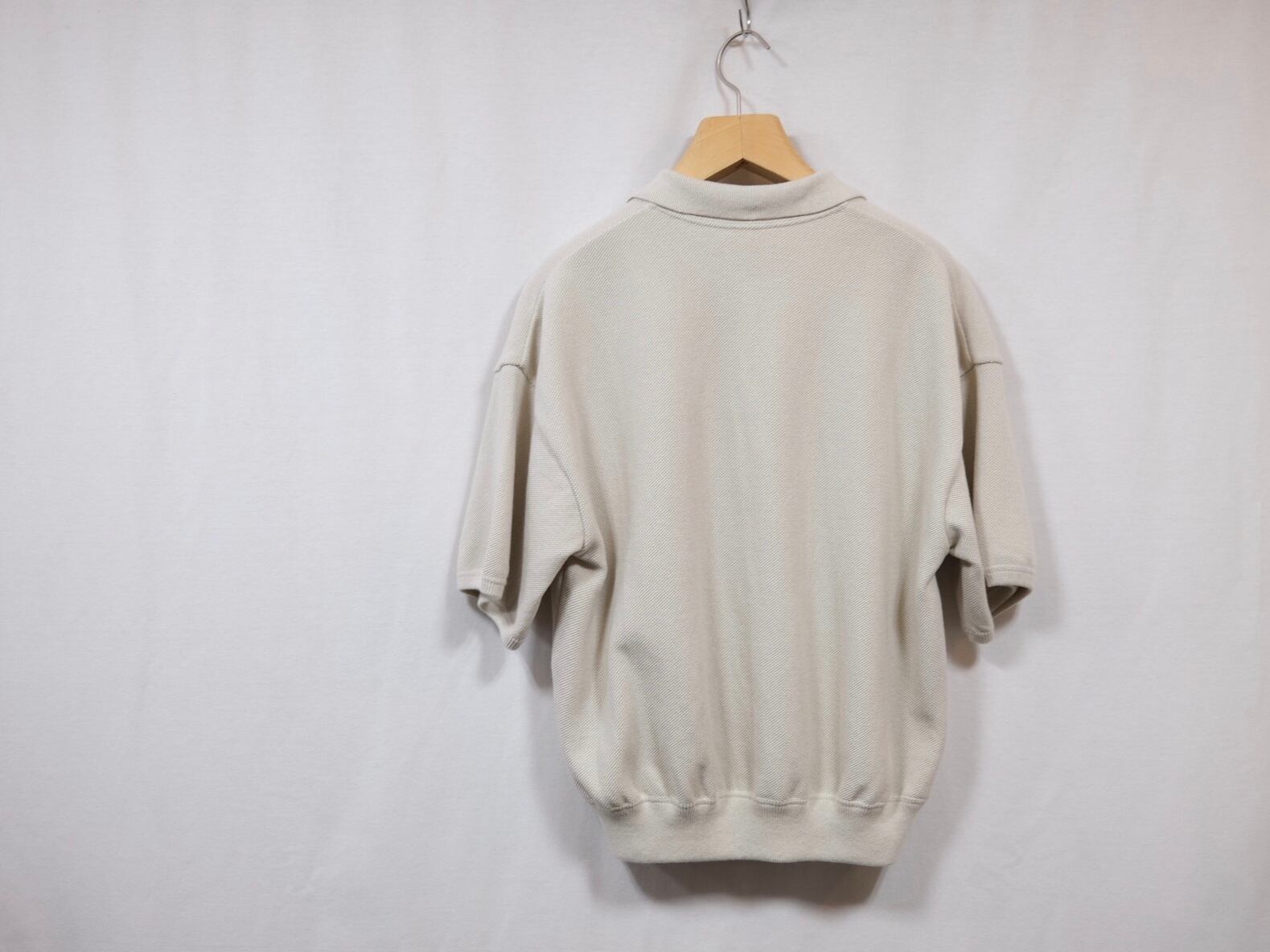 【crepuscule】Light Moss Stitch Polo Women's crepuscule”Light Moss Stitch Polo Ivory” | Lapel online store