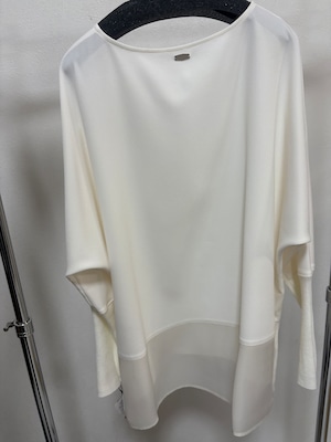 ROBE バックシアーサラサラトロみブラウス　612414