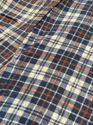 80s / JC PENNY / print flannel check shirts