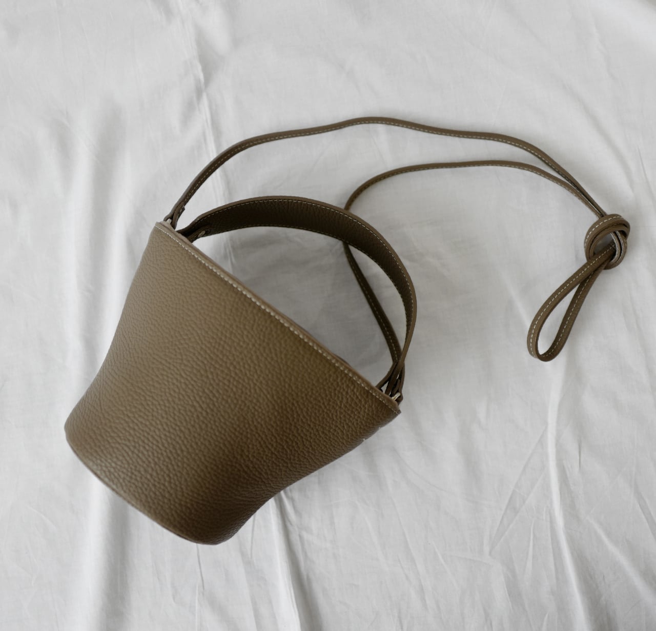 Pottery Bag/TAUPE | ayako powered by BASE