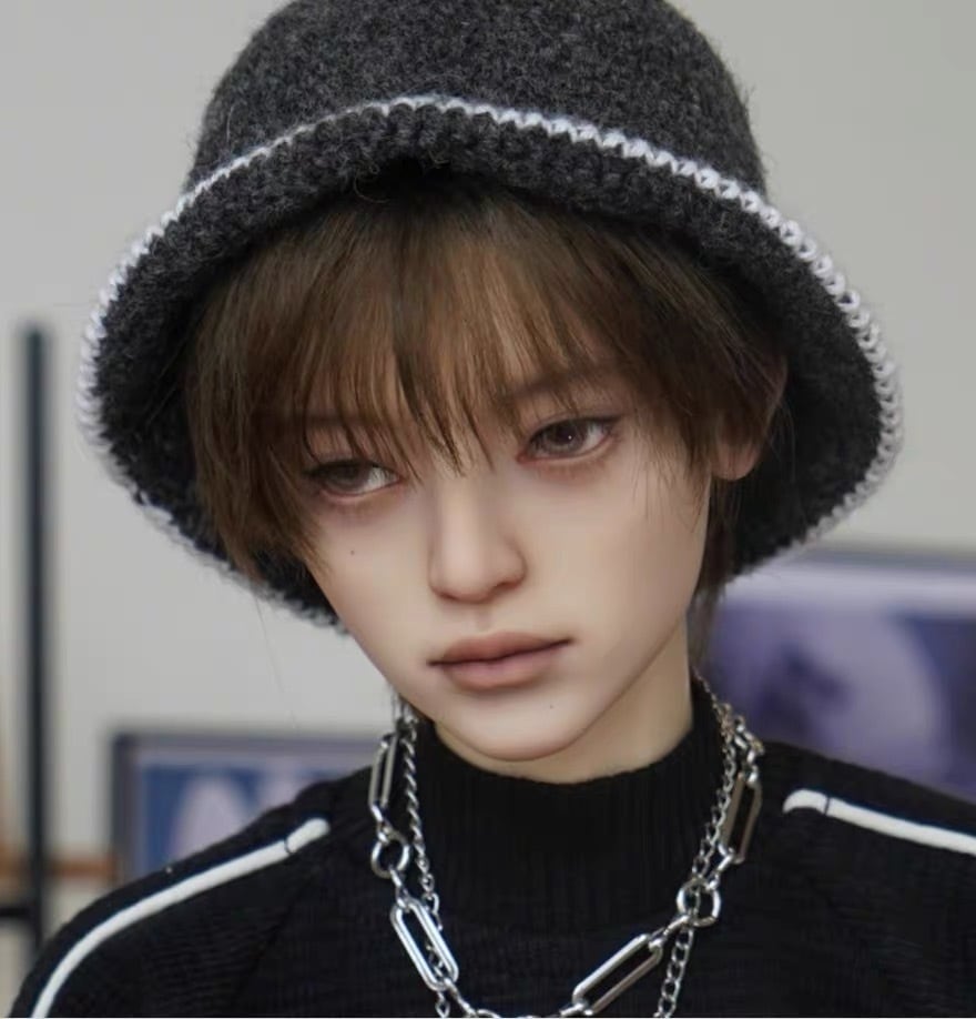 人外研究所 ヘッド メイク 鬼 球体関節人形 ドール bjd ヘッド