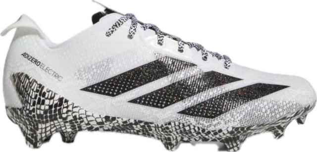 【27cm】Adizero Electric Ⅱ EXOTIC SPEED 2025モデル クラウドホワイト・コアブラック アメフト スパイク