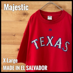 【ALSTYLE APPAREL&ACTIVEWEAR】MLB テキサスレンジャーズ Tシャツ アーチロゴ 2011 ワールドシリーズ XL ビッグサイズ us古着 アメリカ古着