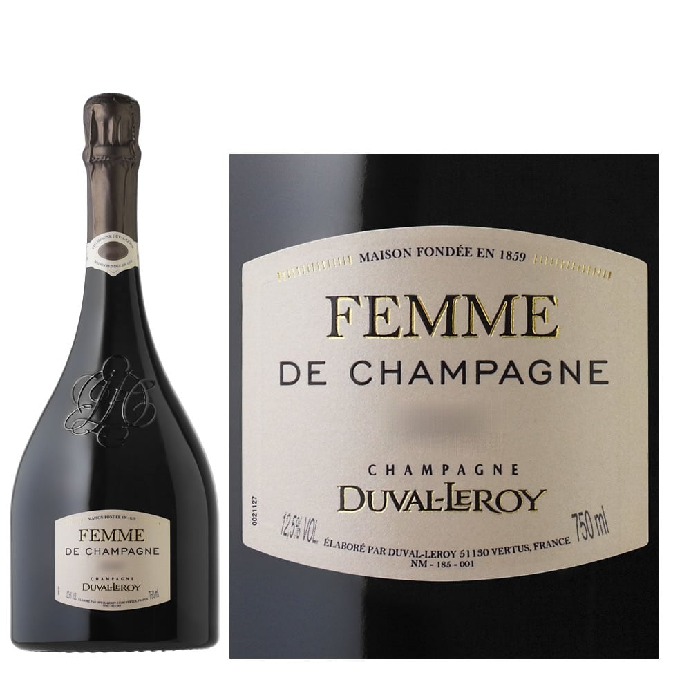 【5本＋1本無料】Duval Leroy　Femme de Champagne 2000  750ml　デュヴァル・ルロワ　ファム・ド・シャンパーニュ　グランクリュ　2000