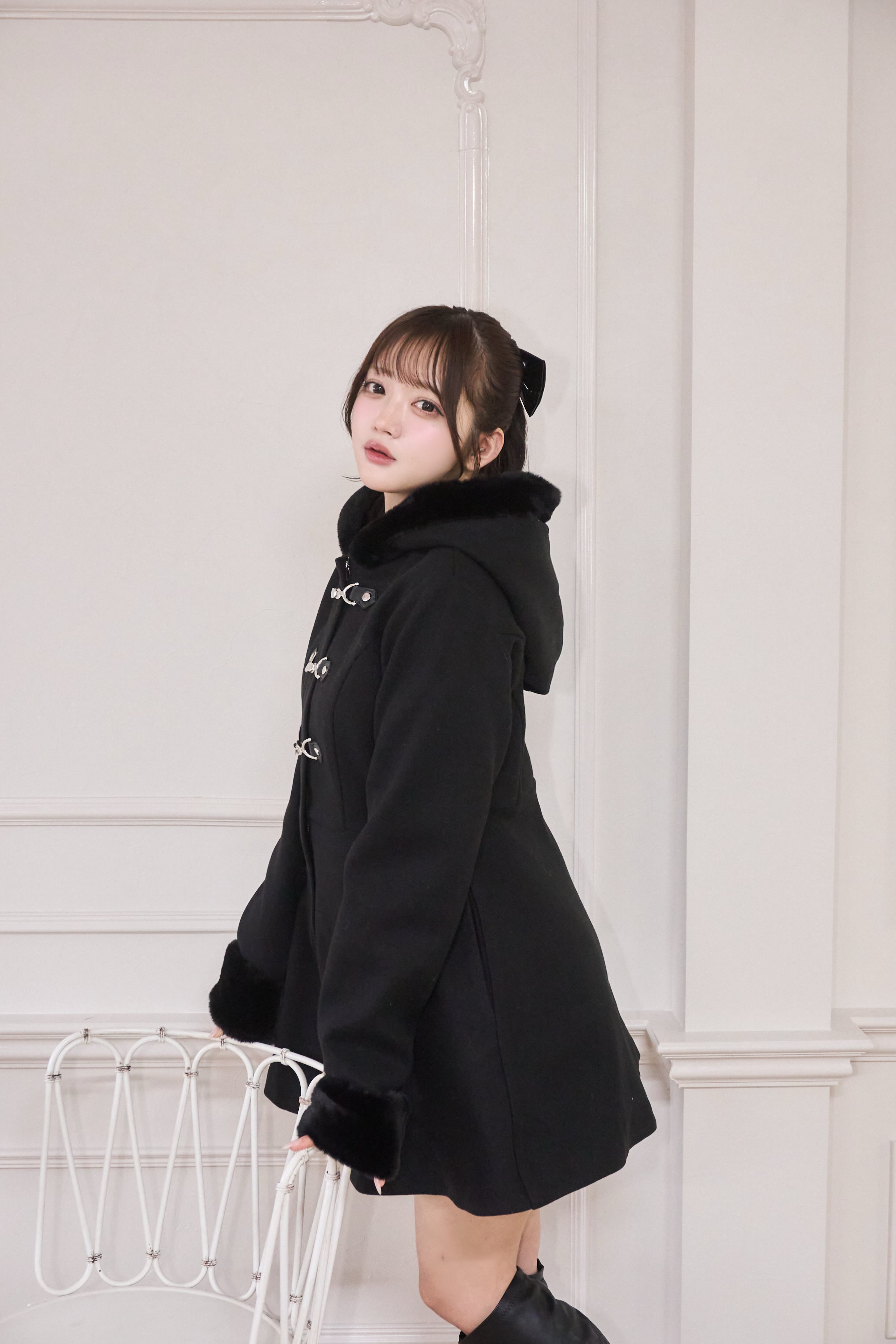 lapin hooded coat
