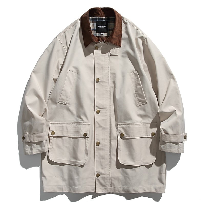 Long work style jacket 3133