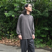 INTÉRIM / HIGH GAUGE SUVIN JERSEYE L/S TEE