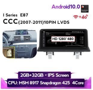 BMW 1シリーズ E87 2007-2011 アンドロイドナビ MSM 32G CCC -YA-1057