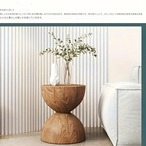 スツール ラウンドスツール サイドテーブル 高さ42cm 木製 椅子 イス 多機能 屋外 屋内 おしゃれ