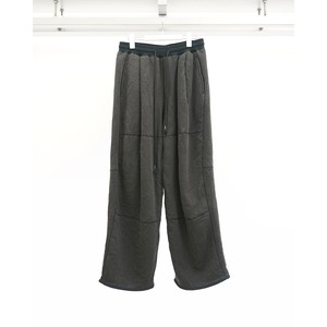 [The Viridi-anne] (ザヴィリディアン) VI-4011-04 REVERSE BOA WIDE TROUSERS