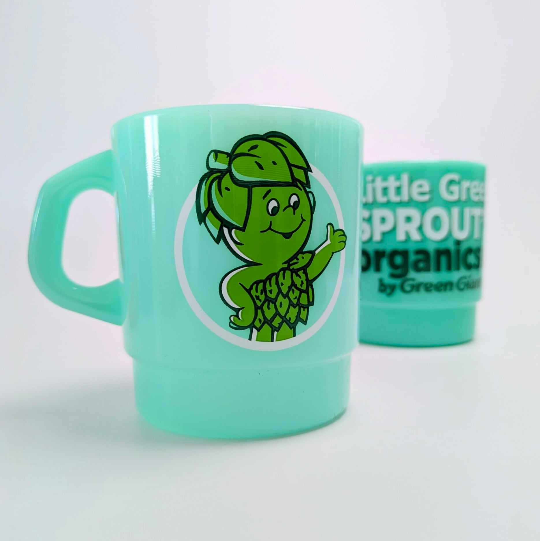 【 STACKING MUG /スタッキングマグ 】 Little Sprout（ リトルスプラウト ）/ グリーンジャイアント社 / プラカップ / MUG / ミルキーマグ / 積み重ねられるマグ〚アメリカン雑貨 アメトイ〛