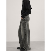 ストリート ウォッシュ加工 デニムパンツ P340