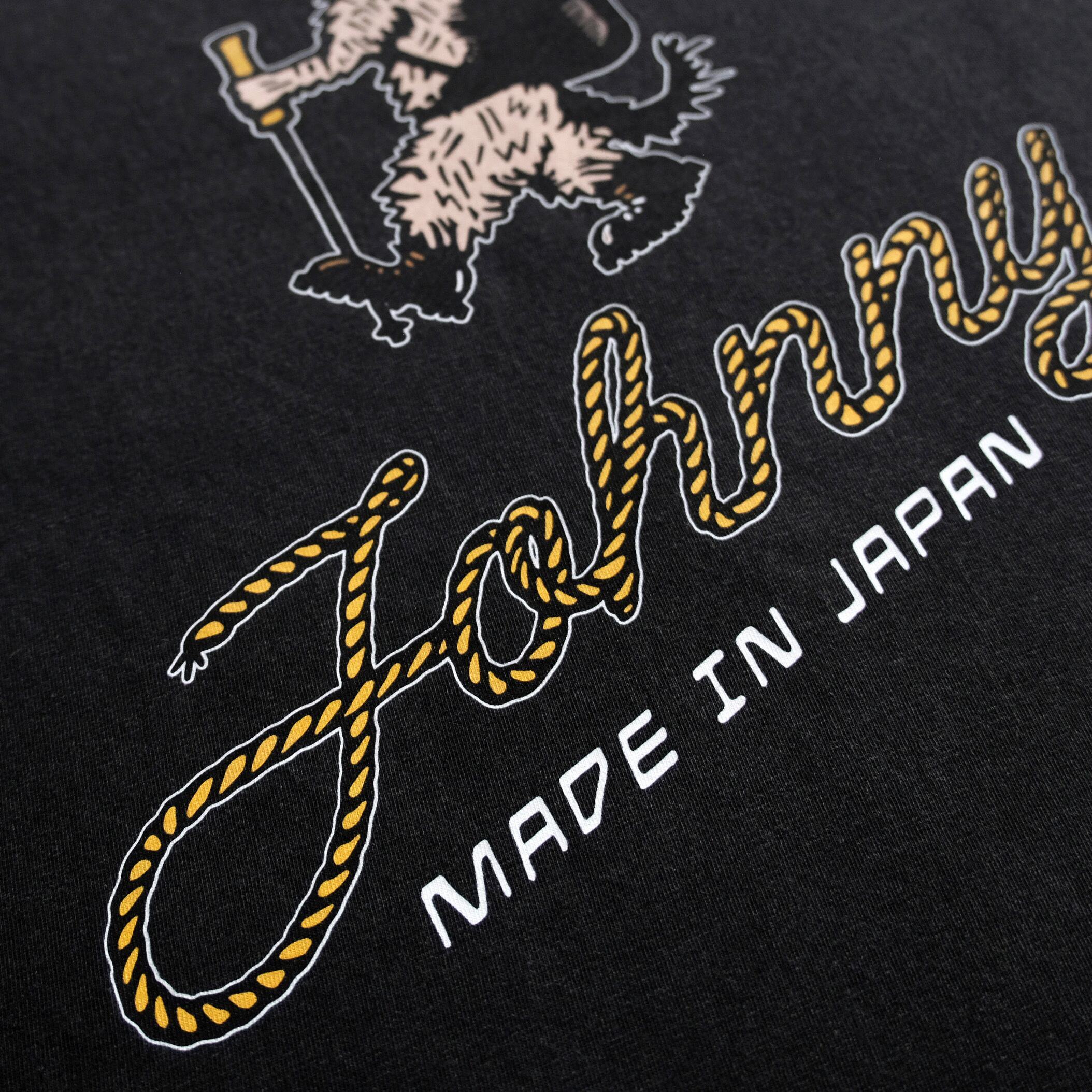マウンテンジョニー　半袖 Cotton Tee -Color Logo ver.- | MOUNTAIN JOHNNY