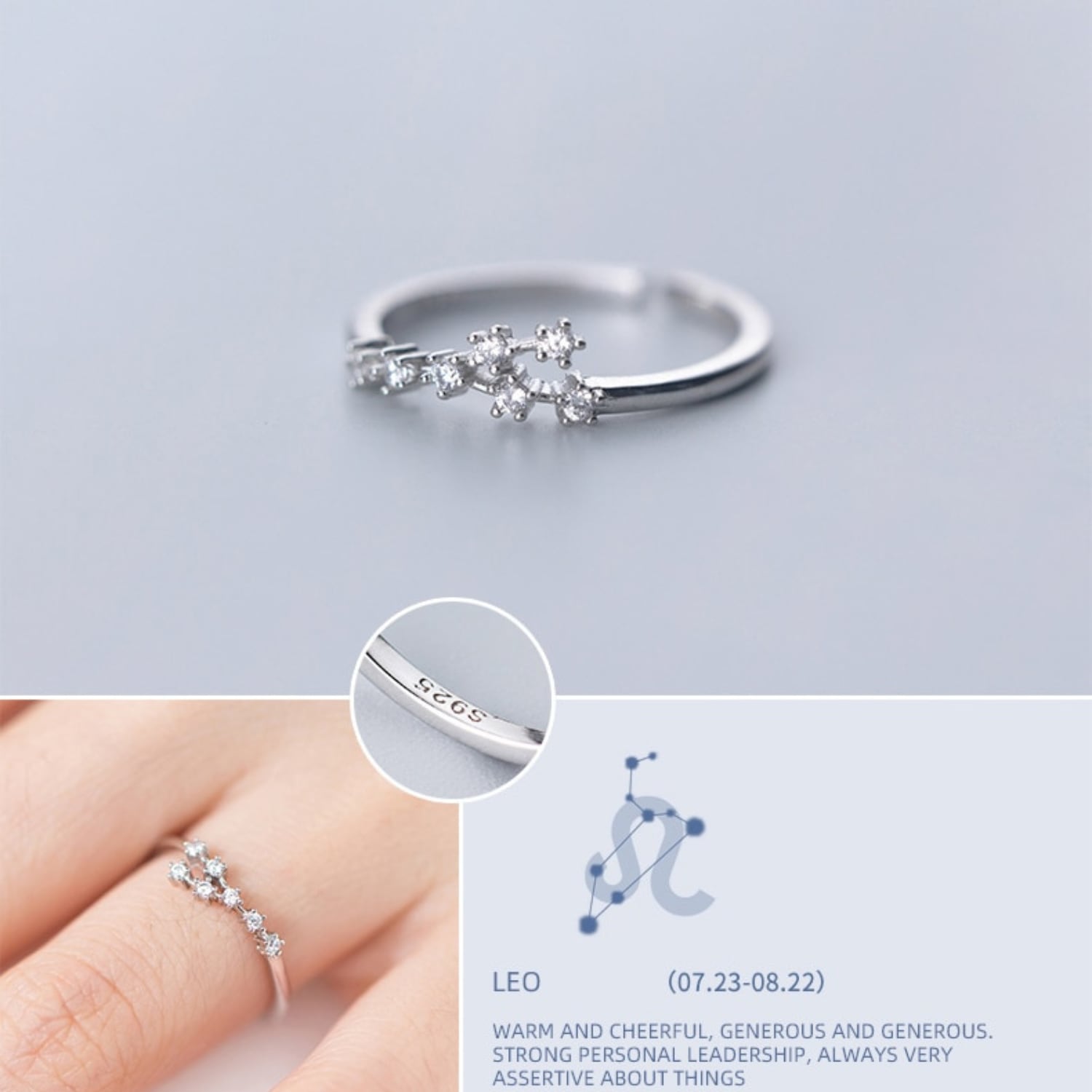 アストロスペル 星座のリング M23406 | 奇妙な洋装雑貨店 Magica アストロスペル 星座のリング M23406 | 奇妙な洋装雑貨店 Magica