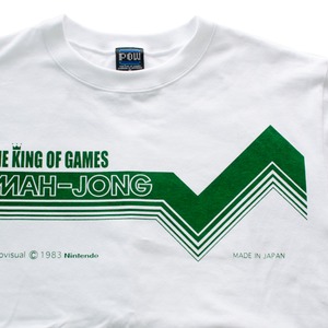 マージャン ラインTシャツ/ THE KING OF GAMES