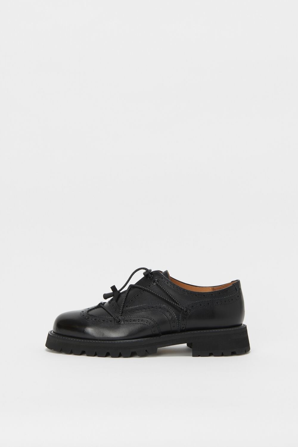 Hender scheme “ code tip smooth “ black | Lapel online store
