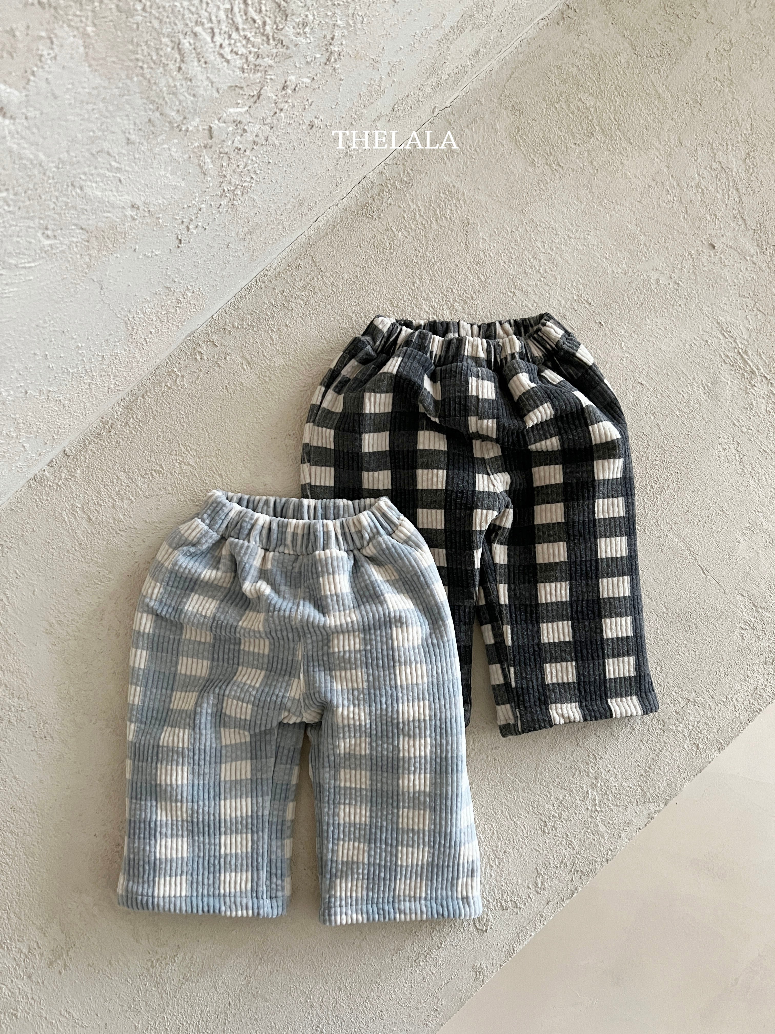 chess bonding pants【thelala】※予約商品