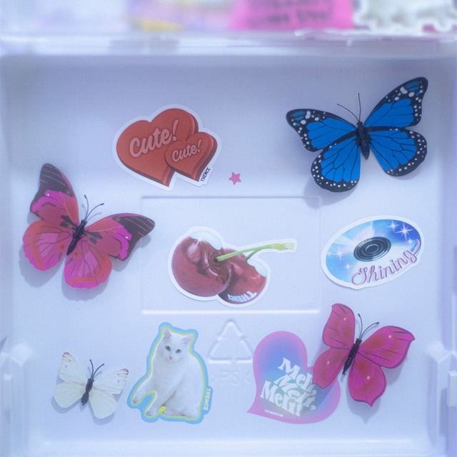 型抜き ステッカー セット（全13枚）