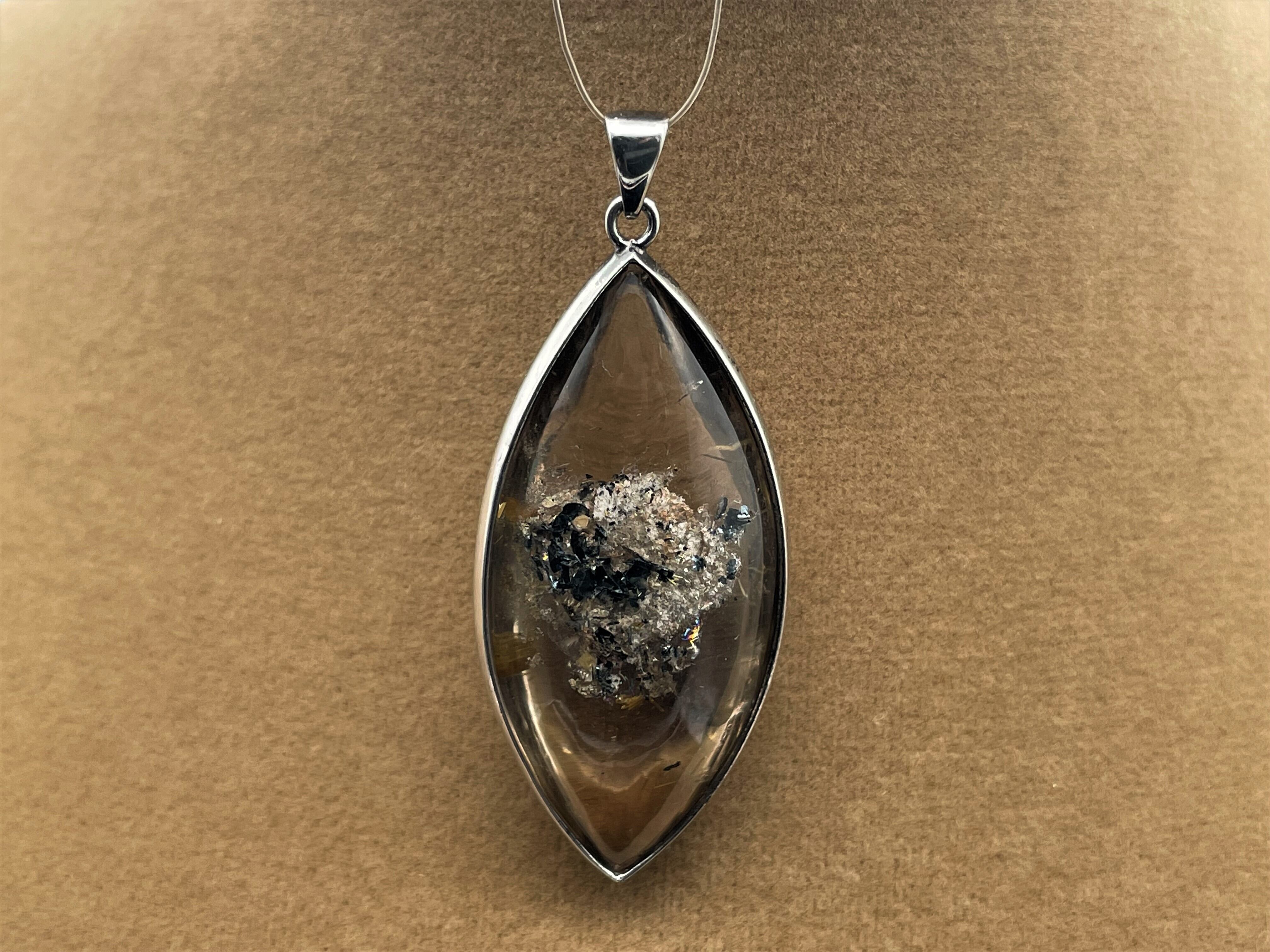 シルバー925ペンダントトップ（ガーデンルチルクォーツ） | DantaliaN